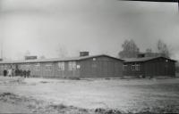 Budovy, kde bydleli vězni v Sachsenhausenu