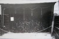Místo kde se v Sachsenhausenu popravovaly vězně oběšením