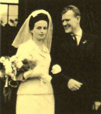 06-Marta Kynclová roz Herynková - svatba 1964