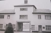 Vstupní brána do koncetračního tábora Sachsenhausen