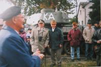 Josef Mikoláš s plk. Lubošem Hruškou