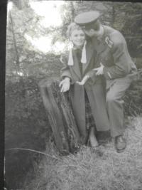 Miroslav Sívek se sestrou