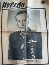 front-page of magazine Hvězda, 1942