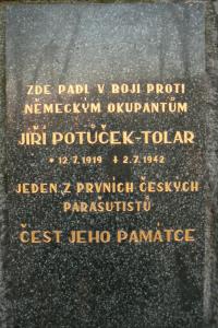 park of Jiří Potůček in Pardubice