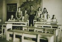 The school in Drozdov where Boleslav Kriegler was arrested by the Gestapo