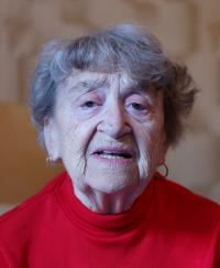 Mrs. Krupičková at home on May 8th, 2012