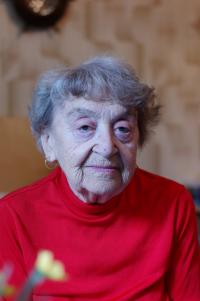 Mrs. Krupičková at home on May 8th, 2012