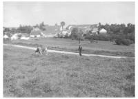 Tatínek v Albrechticích (asi 1961)