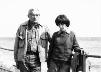 Tamas Lukach with his daughter, Krisztina