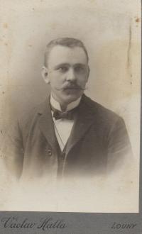 Božena Křivková's father