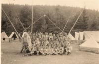 Společné táborové foto