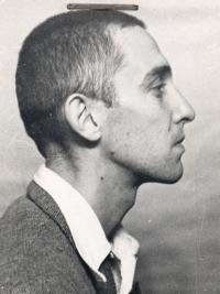 Gheorghe Stănică in custody, in 1949