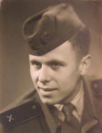 František Přeslička na vojně