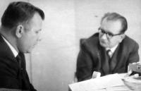 Karel Pacner a Jurij Gagarin