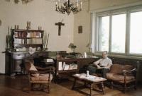 Szabolcs Vigh at home in 1965