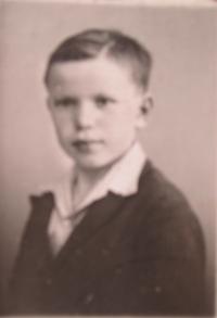 Jindřich Tesař v dětství