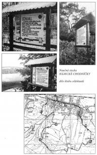 Instructional trail "Hájecké chodníčky" constructed by members of the oldscout club