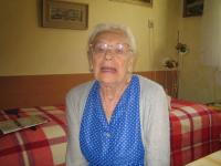 Růžena Horáková v říjnu 2012