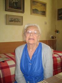 Růžena Horáková přežila bombardování Vídně