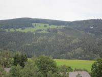 Osada Urlich z pohledu z horní části Nové Seninky