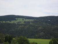 Osada Urlich z pohledu z horní části Nové Seninky