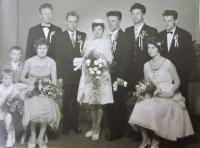 Svatba Františka Stanzela a Christen Exlerové