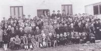 Otevření baptistického sboru ve Vikýřovicích 11. listopadu 1928