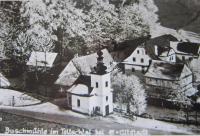 Lesní Mlýn (Buschmühle) a kaple sv. Jana Křtitele u osady Adamov (Adamstahl)- dnes již nestojí