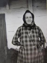 Mother Anna Morávková (née Schubertová)