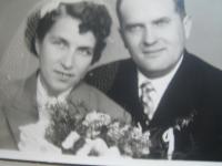 Svatební foto manželů Lenzových