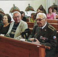 Jaroslav Grosman in 2010 during a memorial service for the victims of communism in Roztoky u Jilemnice