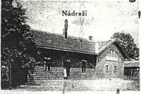 Nádraží Pustá Kamenice dobová