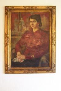 Portrét Ludmily Svojsíkové  (vytvořen malířem Rufolfem Kunderou v Itálii ve 30. letech 20. století)
