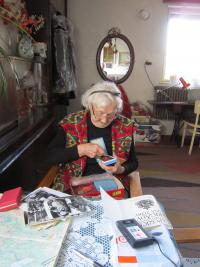 Miluška Zedníčková (Břečková) v říjnu 2012