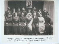 svatba rodičů Maxe Mannheimera