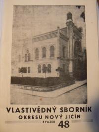 sborník s článkem Maxe Mannheimera, Nový Jičín