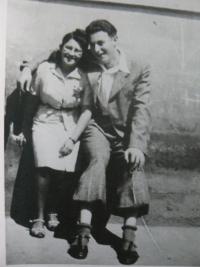 Max Mannheimer se svou první ženou