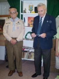 Zahájení výstavy Slibuji na svou čest: Význam skautského slibu a uvedení sborníku ve Skautském muzeu v Ružomberoku 4. 6.2011 