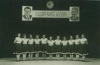 Girl rhythmic group Zámrsk