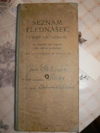 index Jana Sklenáře