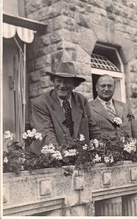 S malířem Otakarem Nejedlým (1883 - 1957)