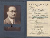 Svaz čes. důstojnictva 1939-kapitán v záloze