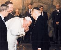 Setkání s papežem v Jad Vašem