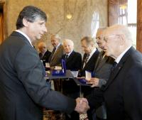 s předsedou vlády Janem Fischerem - 2008