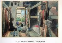 autoportrét jeho otce v Terezíně