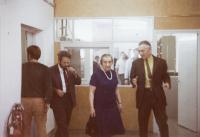 Visit of former prime minister Golda Meir at Technion in Haifa