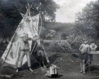 asi skautský tábor Turzovka 1937