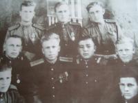 Vjačeslav Viskočil with his fellows in arms