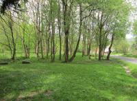 Místo kde v Nových Vilémovicích stála budova finanční stráže