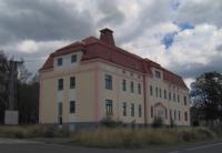 Aš District. The building which used to house the BG Company Nový Žďár (2006)